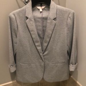 Ladies Business Jacket- Gray - Lauren Conrad - S - Like New - non smoking home